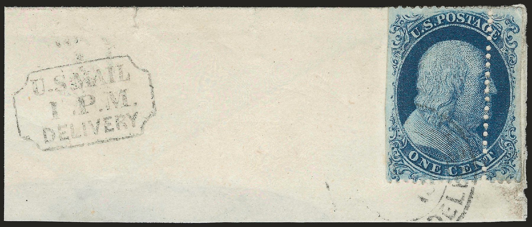 Costs of US Stamps Scott Catalogue # 19 - 1c 1857 Franklin. Robert Siegel Auction Galleries, Dec 2009, Sale 982, Lot 5101