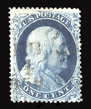 Cost of US Stamp Scott #19 - 1c 1857 Franklin. Cherrystone Auctions, Jun 2012, Sale 201206, Lot 24