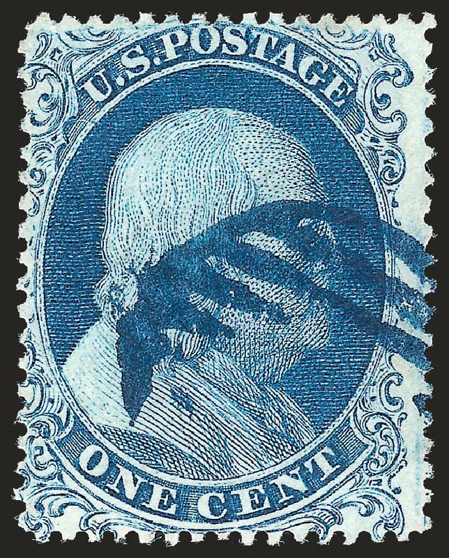 Prices of US Stamp Scott Catalog # 19 - 1c 1857 Franklin. Robert Siegel Auction Galleries, Apr 2010, Sale 984, Lot 112