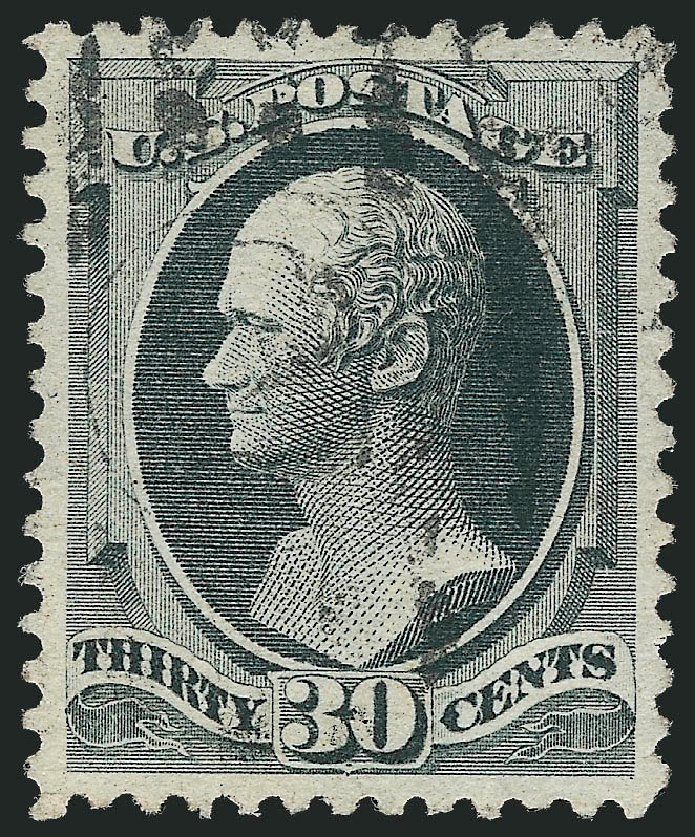 Prices of US Stamps Scott Catalogue #190 - 1879 30c Hamilton. Robert Siegel Auction Galleries, Oct 2012, Sale 1032, Lot 3297