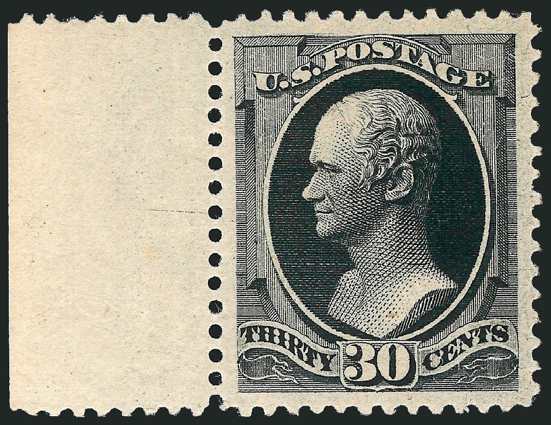 Price of US Stamp Scott Cat. # 190 - 1879 30c Hamilton. Robert Siegel Auction Galleries, Dec 2008, Sale 967, Lot 4307