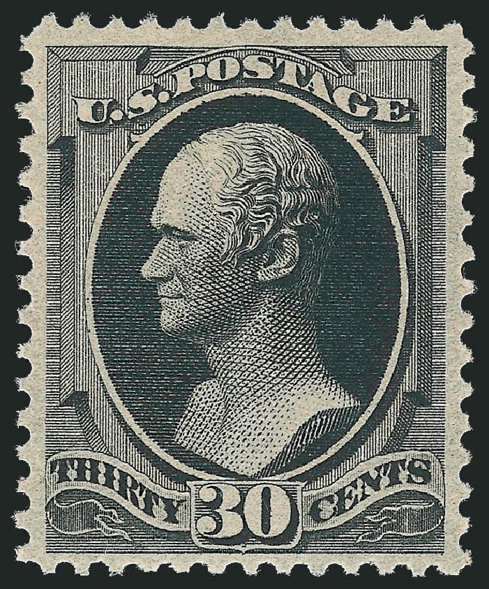 Values of US Stamps Scott Catalog #190: 30c 1879 Hamilton. Robert Siegel Auction Galleries, Dec 2011, Sale 1017, Lot 588