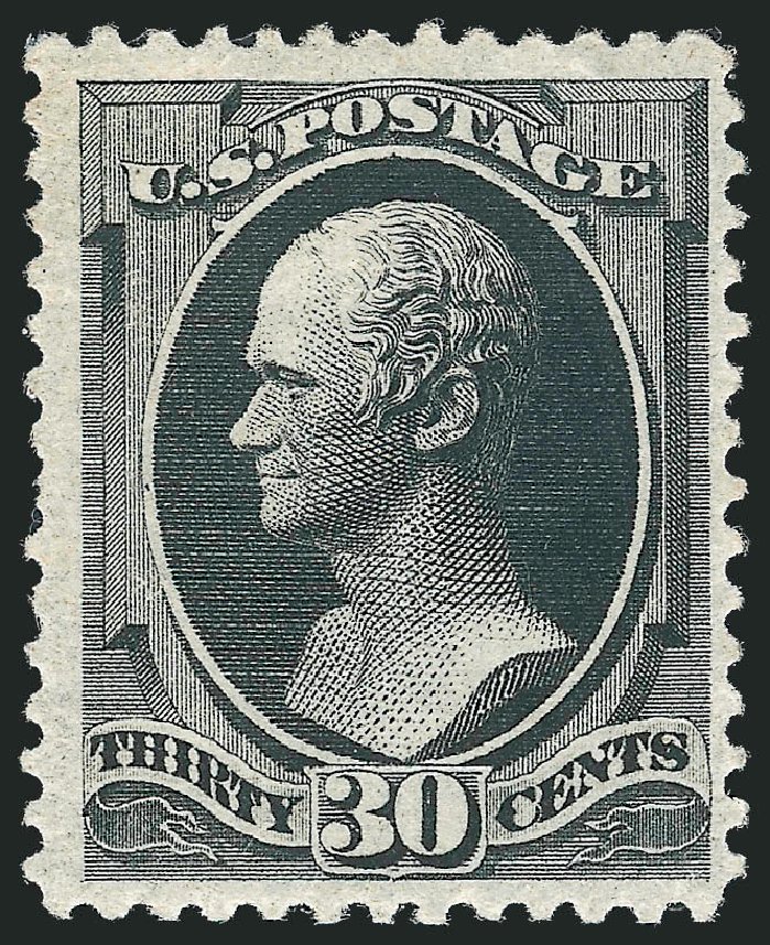 Costs of US Stamps Scott Cat. # 190: 1879 30c Hamilton. Robert Siegel Auction Galleries, Oct 2011, Sale 1014, Lot 1420
