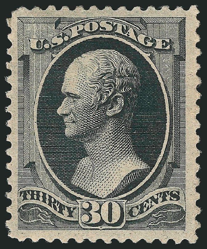 Values of US Stamp Scott Catalogue # 190: 30c 1879 Hamilton. Robert Siegel Auction Galleries, Apr 2014, Sale 1068, Lot 160