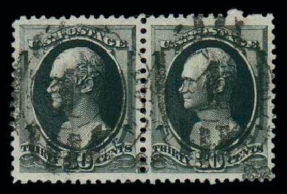 Prices of US Stamps Scott Cat. 190 - 1879 30c Hamilton. Matthew Bennett International, Dec 2007, Sale 323, Lot 441
