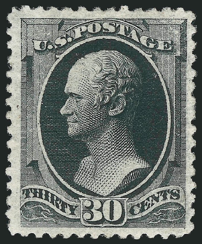 Prices of US Stamps Scott Catalogue 190 - 30c 1879 Hamilton. Robert Siegel Auction Galleries, Oct 2012, Sale 1033, Lot 4111