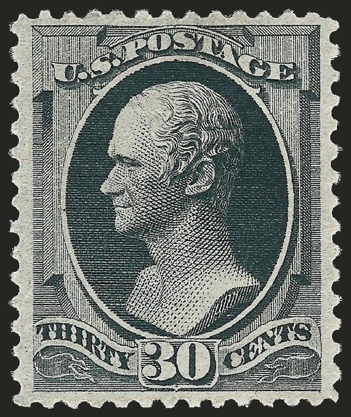 US Stamps Prices Scott Catalogue # 190: 1879 30c Hamilton. Robert Siegel Auction Galleries, Jun 2009, Sale 975, Lot 1431