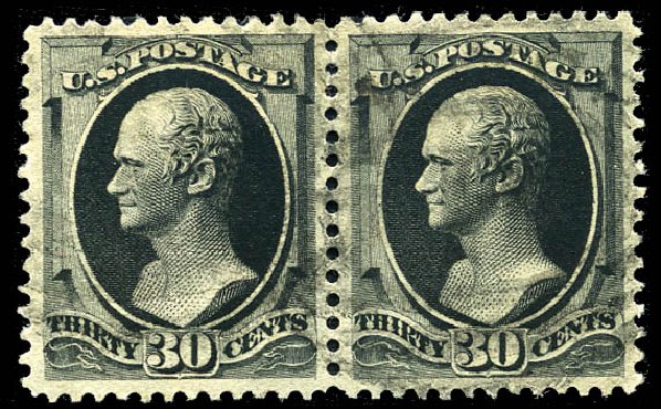 US Stamps Values Scott Catalog 190: 30c 1879 Hamilton. Matthew Bennett International, Sep 2011, Sale 338, Lot 1844