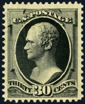 Price of US Stamp Scott Catalogue 190: 1879 30c Hamilton. Harmer-Schau Auction Galleries, Aug 2012, Sale 94, Lot 1274