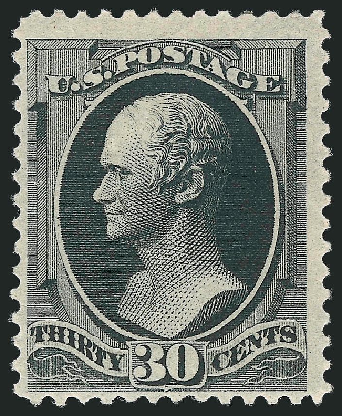 Values of US Stamps Scott Catalog # 190: 1879 30c Hamilton. Robert Siegel Auction Galleries, Jun 2011, Sale 1011, Lot 554