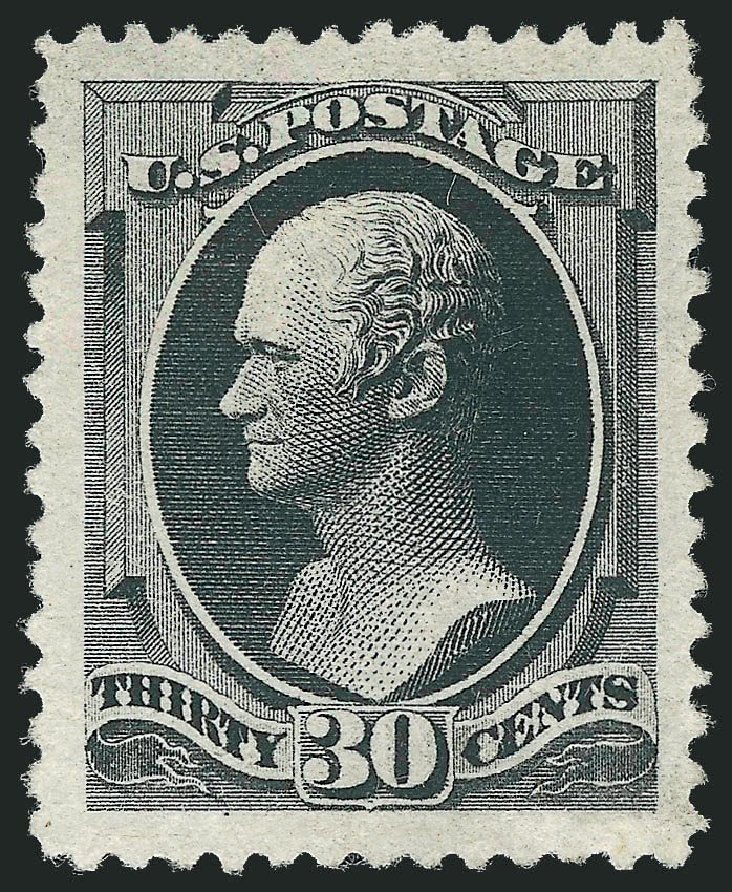Price of US Stamps Scott #190: 1879 30c Hamilton. Robert Siegel Auction Galleries, Nov 2013, Sale 1057, Lot 774