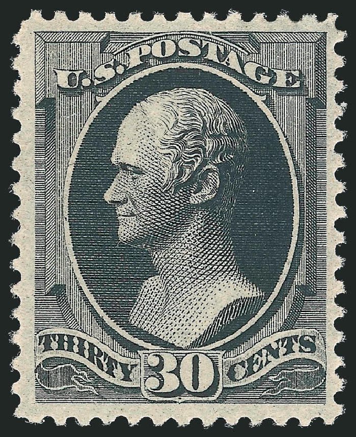 US Stamps Prices Scott # 190 - 30c 1879 Hamilton. Robert Siegel Auction Galleries, Dec 2012, Sale 1037, Lot 1752