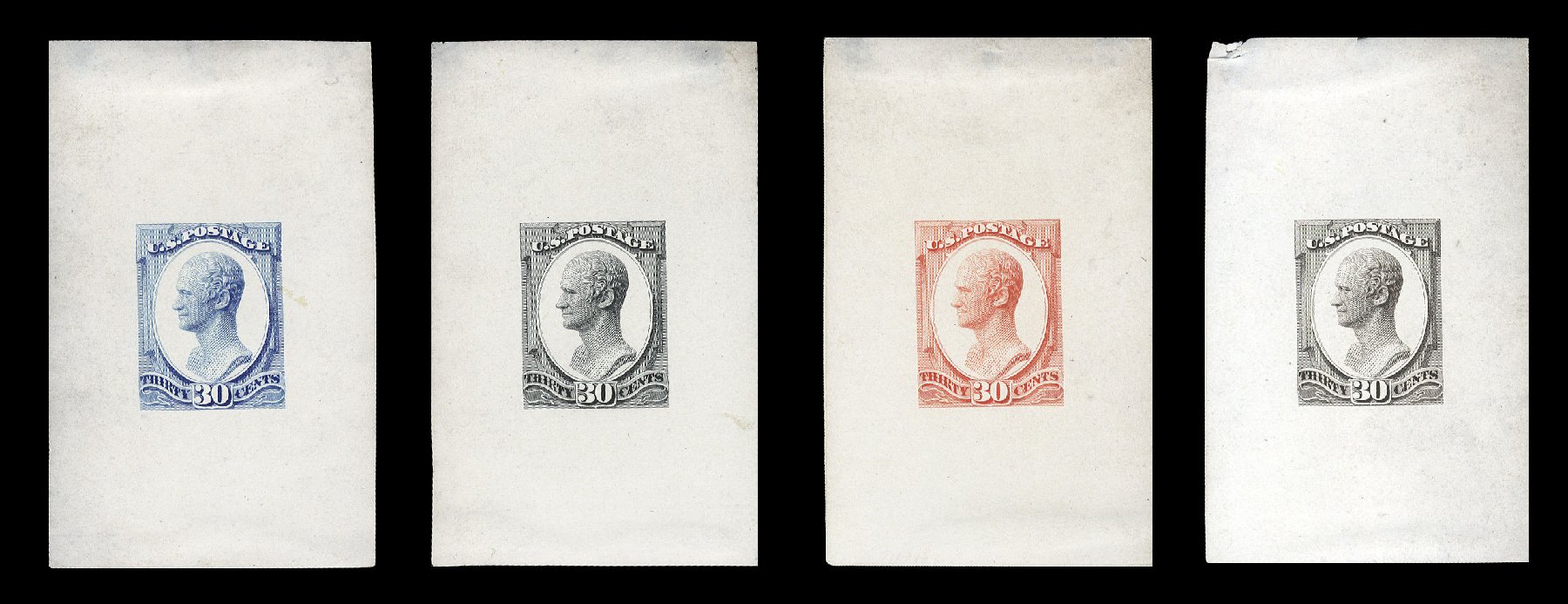 US Stamp Value Scott #190 - 1879 30c Hamilton. Cherrystone Auctions, Oct 2012, Sale 201210, Lot 103