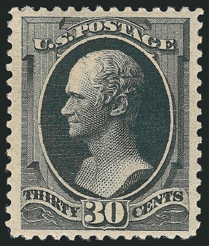 Price of US Stamps Scott # 190: 1879 30c Hamilton. Robert Siegel Auction Galleries, Nov 2013, Sale 1061, Lot 3626