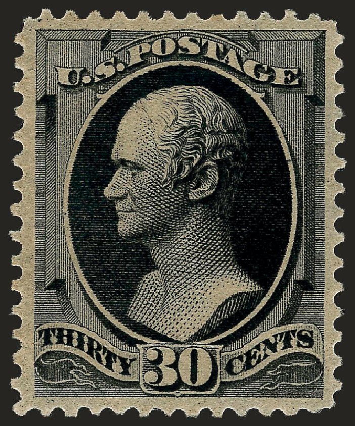 US Stamp Prices Scott 190 - 1879 30c Hamilton. Robert Siegel Auction Galleries, Oct 2008, Sale 963, Lot 806
