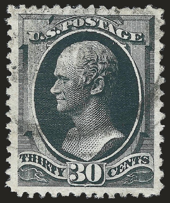 US Stamp Prices Scott #190: 30c 1879 Hamilton. Robert Siegel Auction Galleries, Sep 2009, Sale 976, Lot 1616