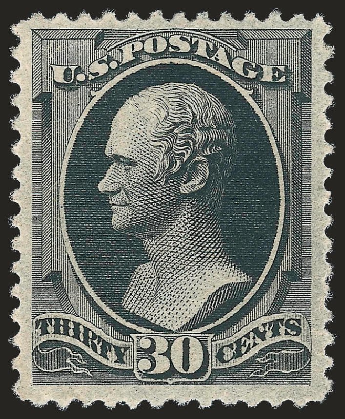 US Stamp Price Scott Catalog 190 - 1879 30c Hamilton. Robert Siegel Auction Galleries, Dec 2009, Sale 982, Lot 5496