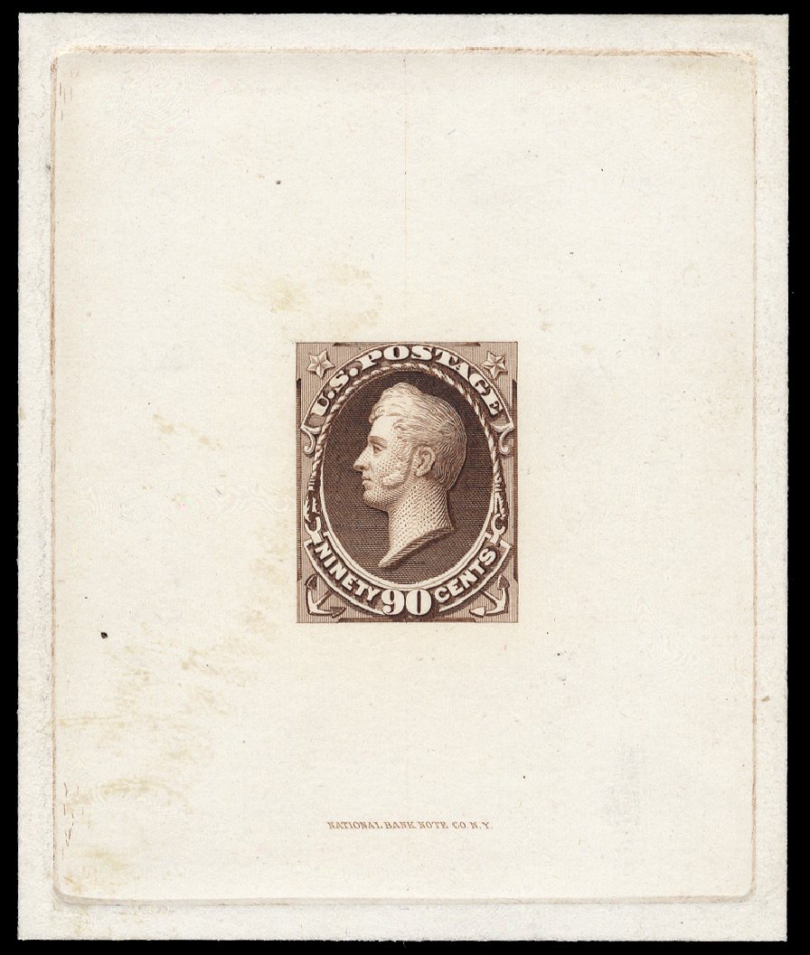 US Stamp Price Scott Catalog # 191: 90c 1879 Perry. Cherrystone Auctions, Sep 2011, Sale 201109, Lot 7019