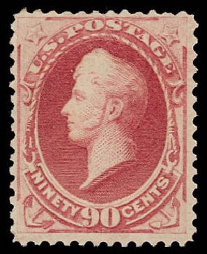 US Stamps Value Scott Catalog 191 - 1879 90c Perry. Daniel Kelleher Auctions, Aug 2012, Sale 631, Lot 860