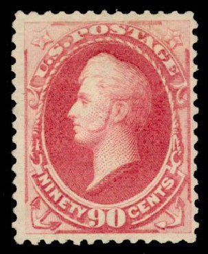 Values of US Stamps Scott 191: 1879 90c Perry. Daniel Kelleher Auctions, Dec 2013, Sale 640, Lot 170