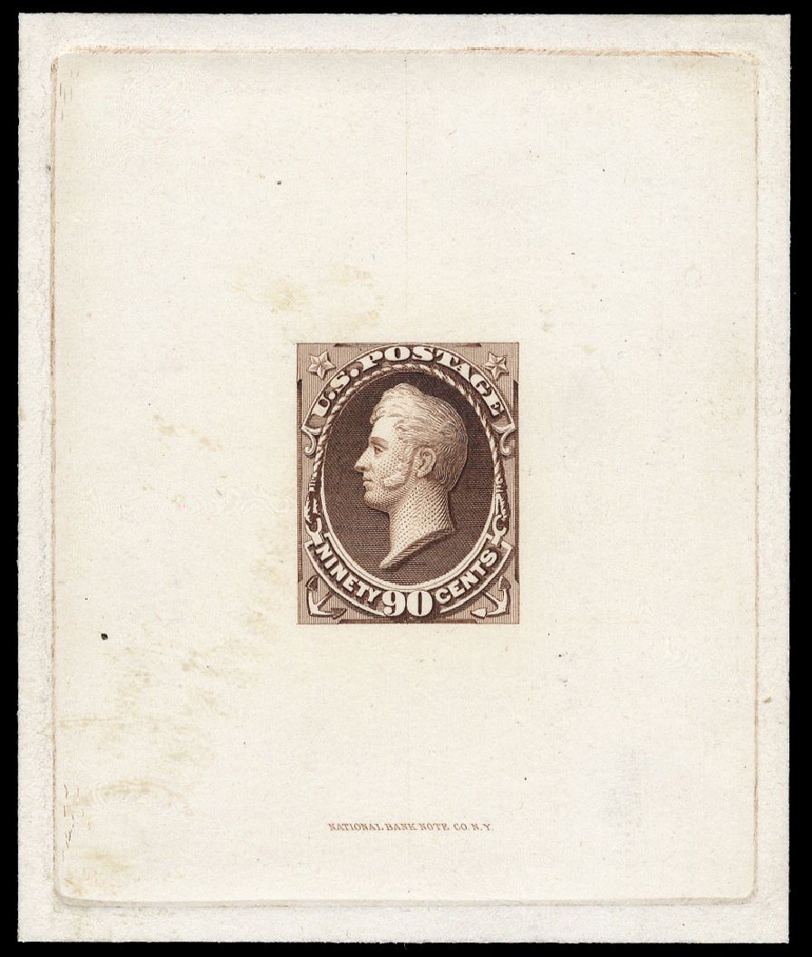 US Stamp Price Scott 191: 90c 1879 Perry. Cherrystone Auctions, Jul 2009, Sale 200907, Lot 141