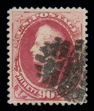 US Stamps Value Scott Cat. #191 - 1879 90c Perry. Matthew Bennett International, Dec 2007, Sale 323, Lot 444