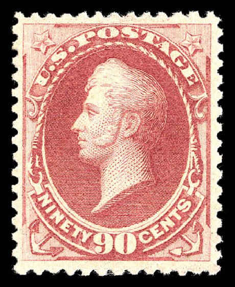 US Stamp Value Scott Catalogue 191: 1879 90c Perry. Matthew Bennett International, Sep 2012, Sale 345, Lot 225