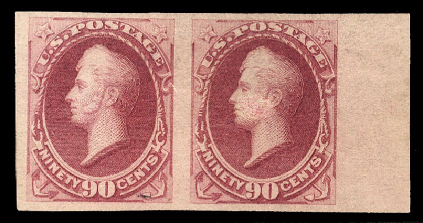 US Stamp Prices Scott Cat. #191 - 90c 1879 Perry. Cherrystone Auctions, Mar 2009, Sale 200903, Lot 145