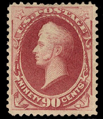 US Stamp Value Scott #191: 1879 90c Perry. Cherrystone Auctions, Nov 2009, Sale 200911, Lot 3075