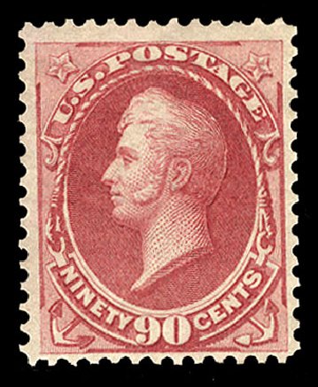 Price of US Stamp Scott Catalogue # 191: 90c 1879 Perry. Cherrystone Auctions, Oct 2012, Sale 201210, Lot 105