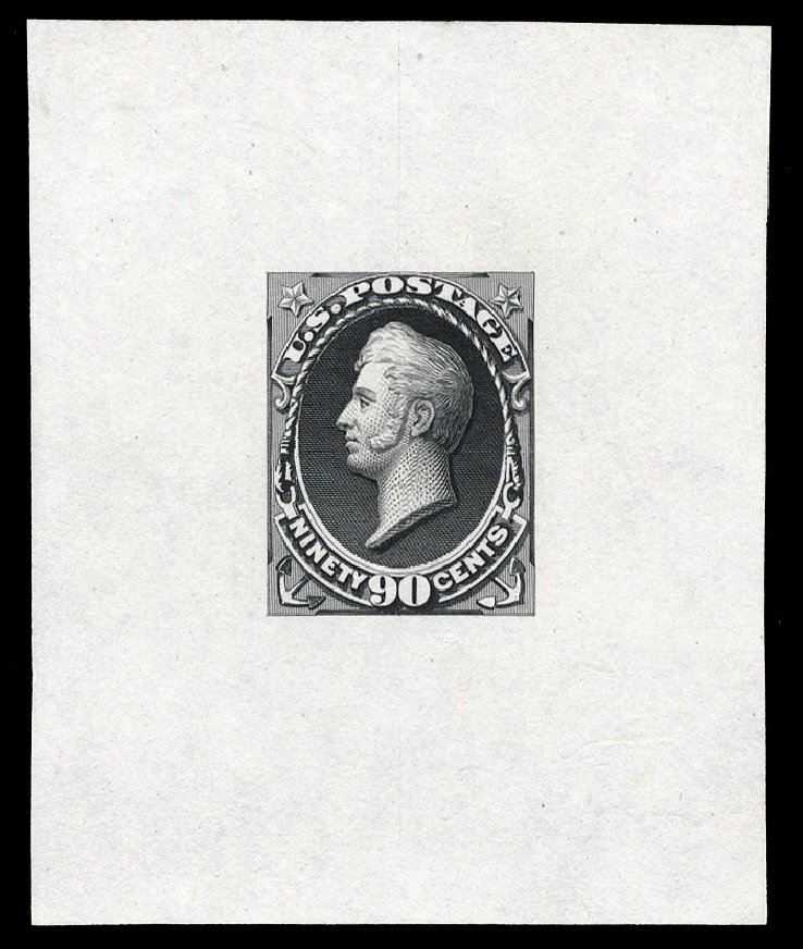 US Stamp Price Scott #191 - 1879 90c Perry. Cherrystone Auctions, Jul 2009, Sale 200907, Lot 142