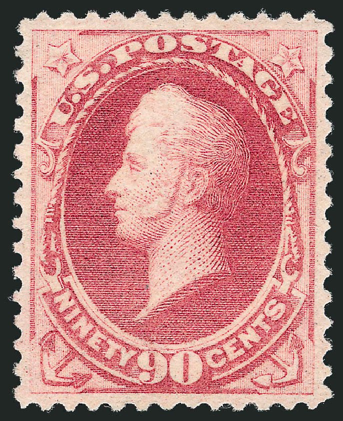 US Stamps Values Scott Catalogue #191 - 1879 90c Perry. Robert Siegel Auction Galleries, Oct 2011, Sale 1013, Lot 292