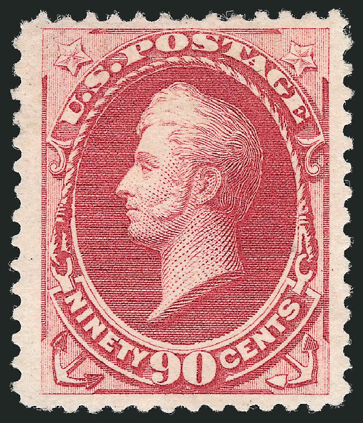 Price of US Stamp Scott Catalogue #191 - 1879 90c Perry. Robert Siegel Auction Galleries, Oct 2012, Sale 1033, Lot 4112