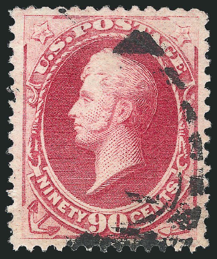 Costs of US Stamp Scott 191 - 90c 1879 Perry. Robert Siegel Auction Galleries, Dec 2013, Sale 1062, Lot 402