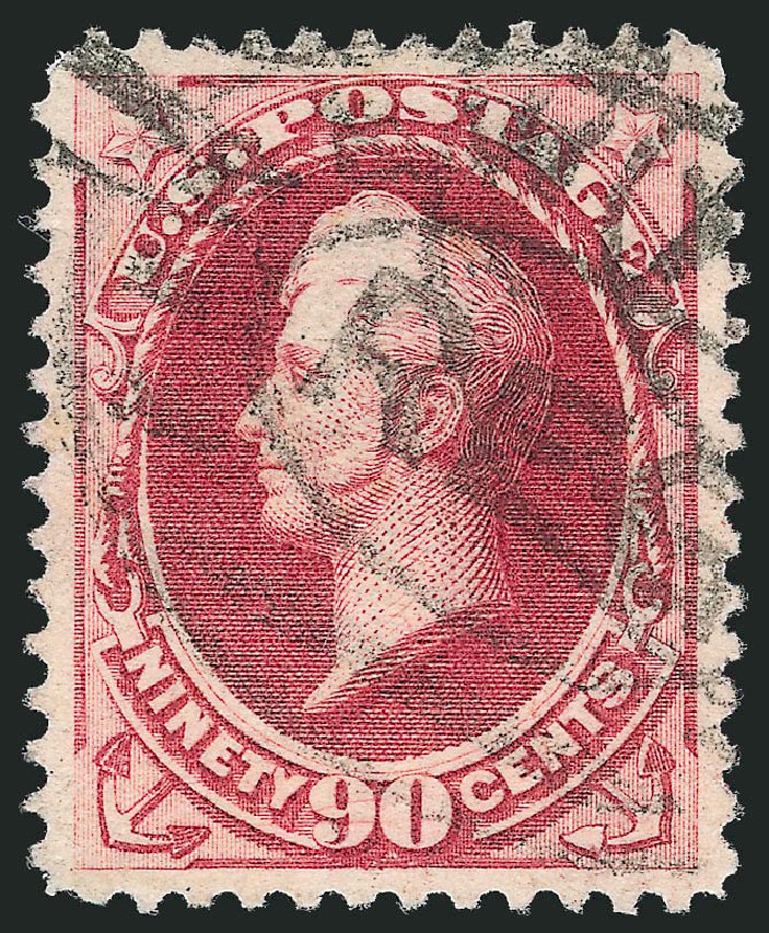 Values of US Stamps Scott 191 - 90c 1879 Perry. Robert Siegel Auction Galleries, Apr 2010, Sale 984, Lot 502