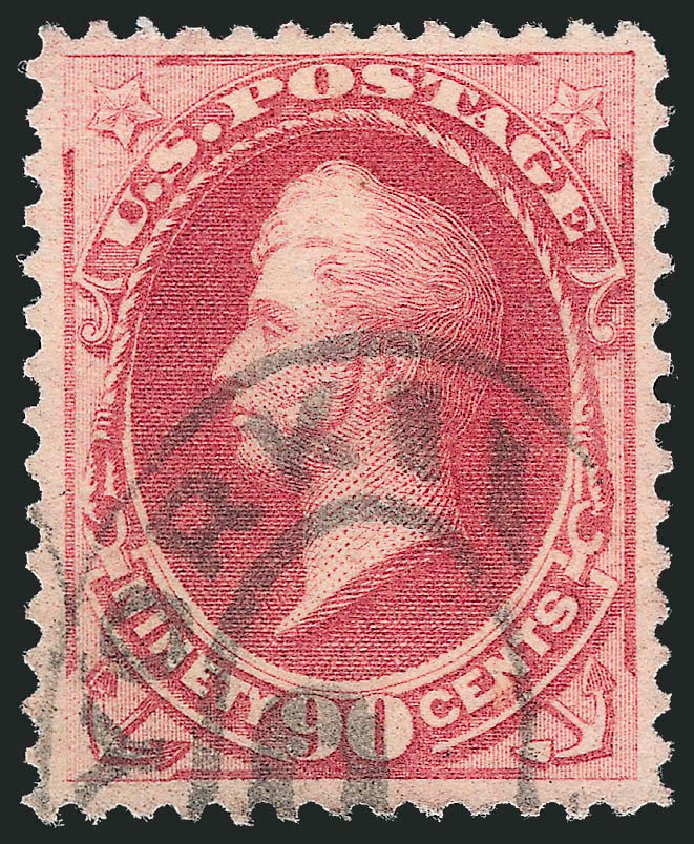 US Stamp Price Scott Catalogue # 191 - 1879 90c Perry. Robert Siegel Auction Galleries, Oct 2010, Sale 997, Lot 5612