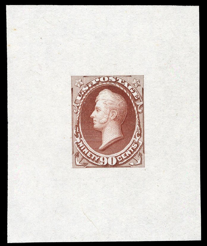Costs of US Stamp Scott Catalog 191 - 1879 90c Perry. Cherrystone Auctions, Jul 2009, Sale 200907, Lot 143