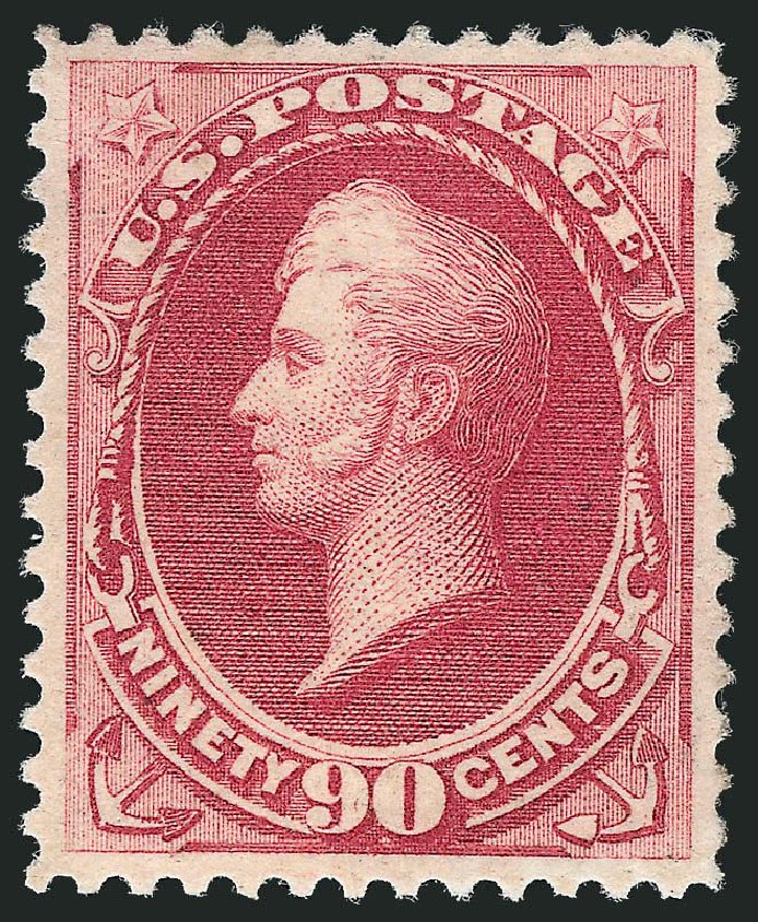 US Stamps Value Scott Cat. 191 - 1879 90c Perry. Robert Siegel Auction Galleries, May 2013, Sale 1044, Lot 163