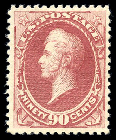 US Stamps Prices Scott Catalog 191: 90c 1879 Perry. Matthew Bennett International, Sep 2010, Sale 331, Lot 546
