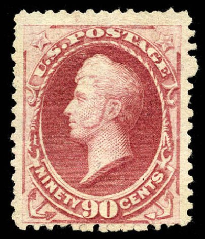 US Stamp Price Scott Catalogue #191: 1879 90c Perry. Matthew Bennett International, Mar 2012, Sale 344, Lot 4386