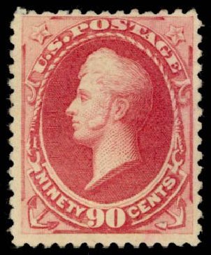 Costs of US Stamps Scott Catalogue 191: 1879 90c Perry. Daniel Kelleher Auctions, Sep 2013, Sale 639, Lot 3286