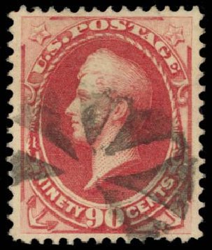 US Stamp Price Scott Catalogue # 191 - 1879 90c Perry. Daniel Kelleher Auctions, May 2014, Sale 653, Lot 2136