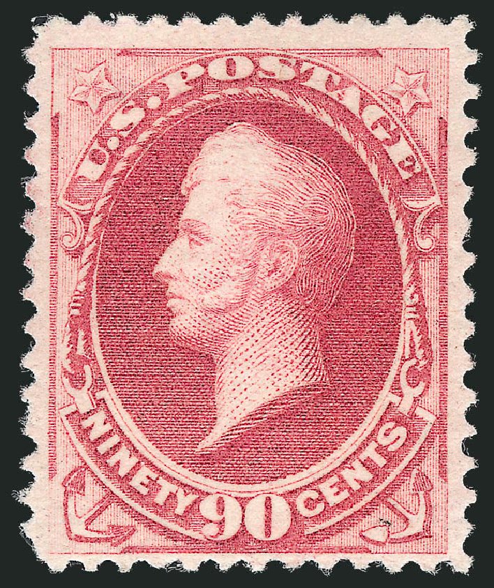 Values of US Stamps Scott Cat. # 191 - 1879 90c Perry. Robert Siegel Auction Galleries, Jun 2011, Sale 1011, Lot 556
