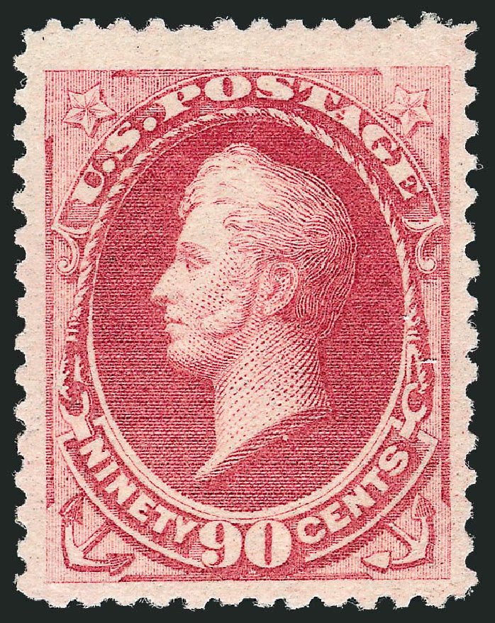 Values of US Stamp Scott #191: 90c 1879 Perry. Robert Siegel Auction Galleries, Nov 2013, Sale 1057, Lot 776