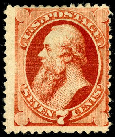 US Stamps Value Scott Catalogue # 196 - 7c 1880 Stanton Special Printing. Matthew Bennett International, May 2008, Sale 327, Lot 197