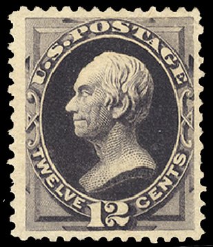 Cost of US Stamps Scott #198: 1880 12c Clay Special Printing. Cherrystone Auctions, Feb 2011, Sale 201102, Lot 63