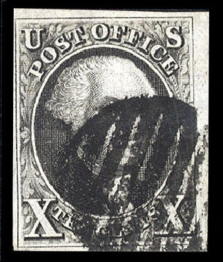 US Stamp Price Scott Catalogue 2: 1847 10c Franklin. Cherrystone Auctions, Jan 2015, Sale 201501, Lot 27