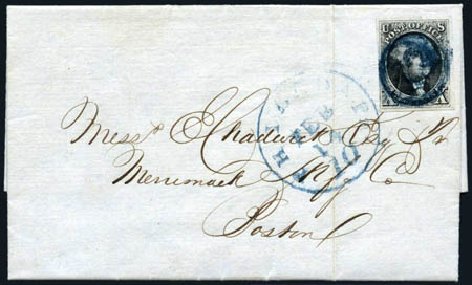 US Stamp Value Scott 2 - 1847 10c Franklin. Harmer-Schau Auction Galleries, Aug 2011, Sale 90, Lot 1047