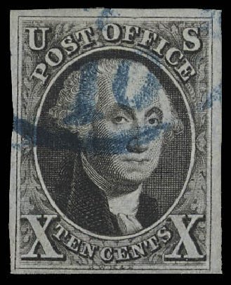 Price of US Stamps Scott 2 - 1847 10c Franklin. Daniel Kelleher Auctions, Feb 2013, Sale 634, Lot 777