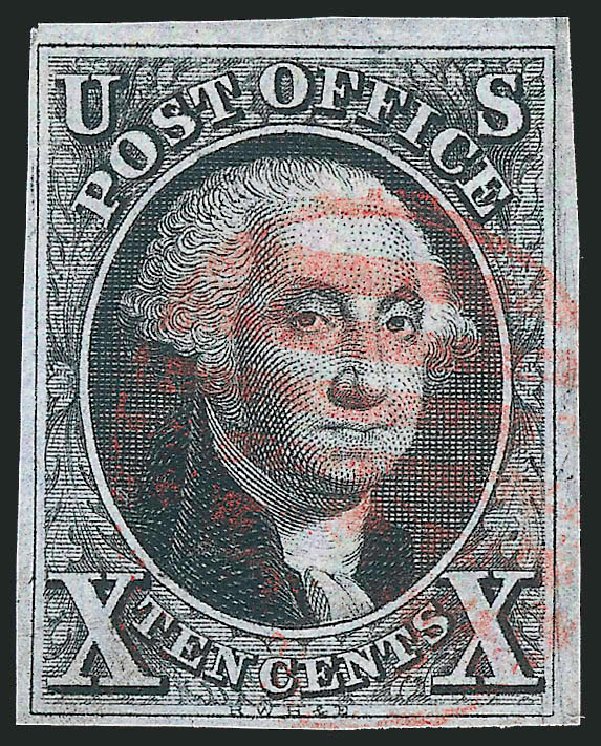Value of US Stamps Scott Catalog 2: 10c 1847 Franklin. Robert Siegel Auction Galleries, Mar 2012, Sale 1021, Lot 117